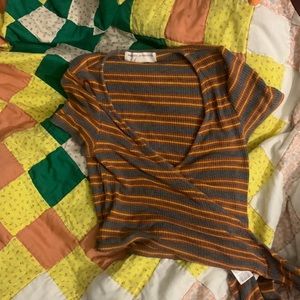Urban outfitters wrap top super cute